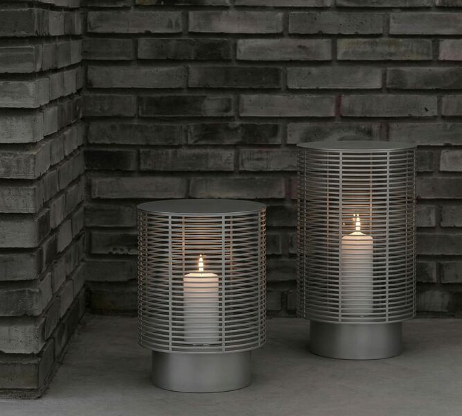 Olea Outdoor Lantern L silver 66665 | silver, image 1 of 4