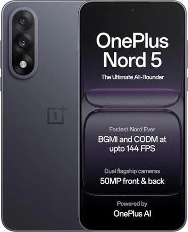 OnePlus Nord 5 | 12 GB | 512 GB | Phantom Grey, image 1 of 1