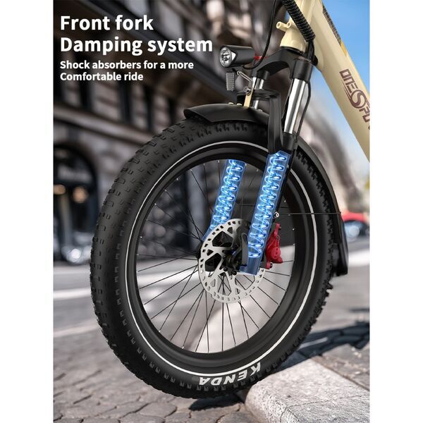 Onesport OT30 Pro Dreirad (2025) | Faltrahmen | beige | 20" | M | < 100 km, image 4 of 5