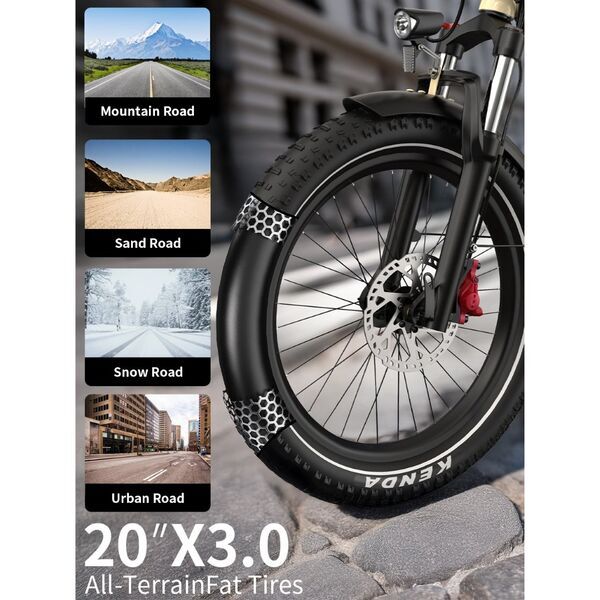 Onesport OT30 Pro Dreirad (2025) | Faltrahmen | beige | 20" | M | < 100 km, image 5 of 5
