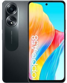 Väldigt bra: Oppo A58 4G | 6 GB | 128 GB | svart