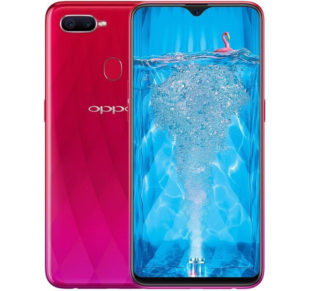 Oppo F9 | 4 GB | 64 GB | Czerwony Wschód Słońca, image 1 of 2