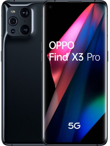 Oppo Find X3 Pro | 256 GB | noir
