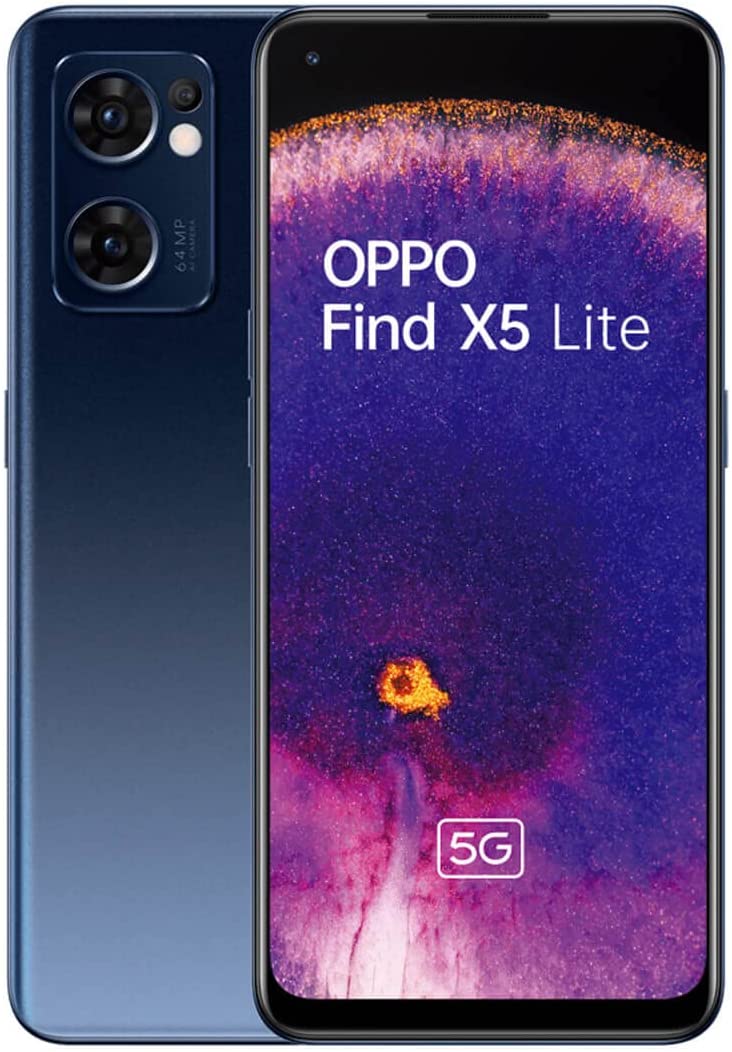 Oppo Find X5 Lite, 8 GB, 256 GB, Dual-SIM, Starry Black
