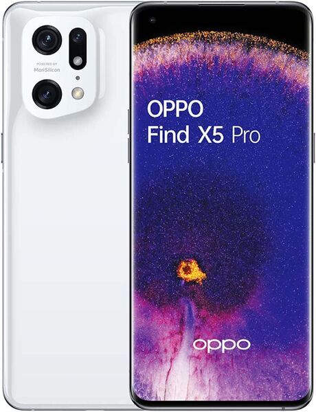 Oppo Find X5 Pro 5G | 12 GB | 256 GB | Dual-SIM | Ceramic White