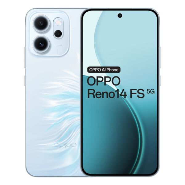 Oppo Reno 14 FS 5G | 12 GB | 512 GB | Opal Blue, image 1 of 1