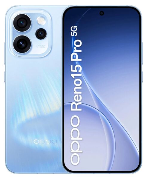 Oppo Reno 15 Pro 5G | 12 GB | 512 GB | Aurora Blue, image 1 of 1