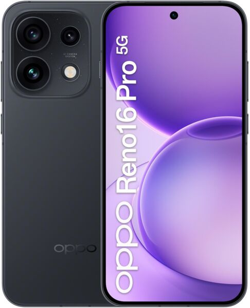 Oppo Reno 16 Pro | 12 GB | 512 GB | Dual-SIM | schwarz, image 1 of 1