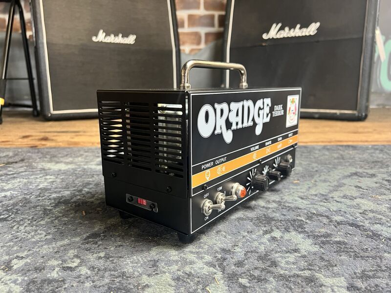 Orange Dark Terror 15W Hi-Gain Lunchbox Portable All-Valve Guitar Amplifier Head | orange, image 3 of 5