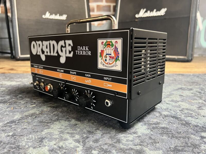 Orange Dark Terror 15W Hi-Gain Lunchbox Portable All-Valve Guitar Amplifier Head | orange, image 5 of 5