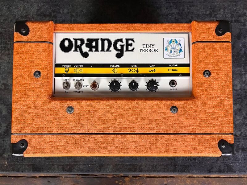 Orange TT15C12 Tiny Terror 15 Watt 1x12" Valve Guitar Amplifier Combo | orange, image 3 of 5