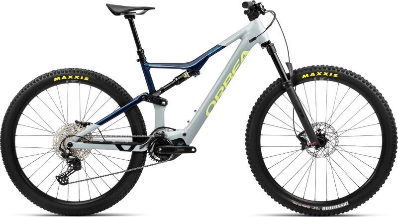 Orbea Rise H30 (2022) | Diamant | Gris iceberg/azul polvo de luna | 29" | 46 cm | L | < 100 km 1