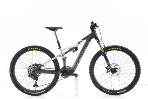 Väldigt bra: Orbea Rise M-Team (2024) | Diamant | grå | 29" | 41 cm | M | 100 - 500 km | 360 Wh | Shimano EP801 | Fox 36 Float Factory | Fox DHX2