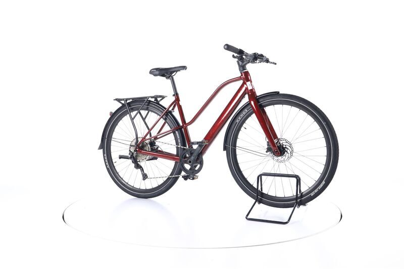 Orbea Vibe Mid H30 EQ (2021) | Trapez | dunkelrot | 28" | M | 100 - 500 km 2