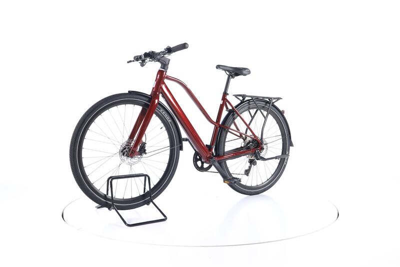 Orbea Vibe Mid H30 EQ (2021) | Trapez | dunkelrot | 28" | M | 100 - 500 km 5