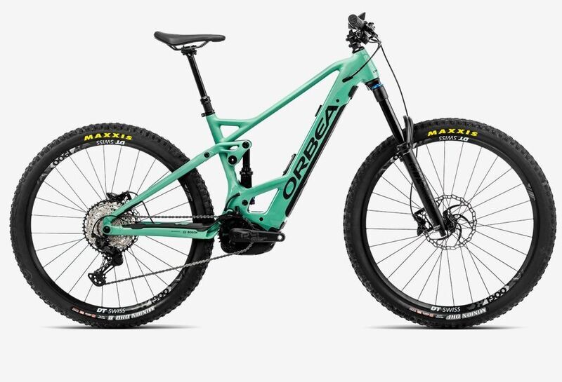 Orbea Wild FS H10 (2022) | Diamant | flechtengrün glänzend matt/schwarz matt | 29" | 40 cm | S | 1000 - 1500 km 1