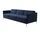 Osaka Sofa 3-Sitzer Tomelilla Stoff 3144 Blau | blau, thumbnail 1 of 4