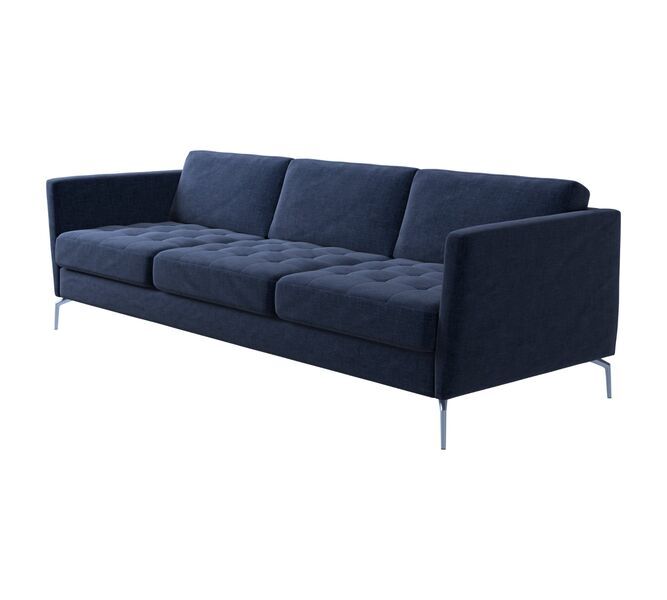 Osaka Sofa 3-Sitzer Tomelilla Stoff 3144 Blau | blau, image 1 of 4