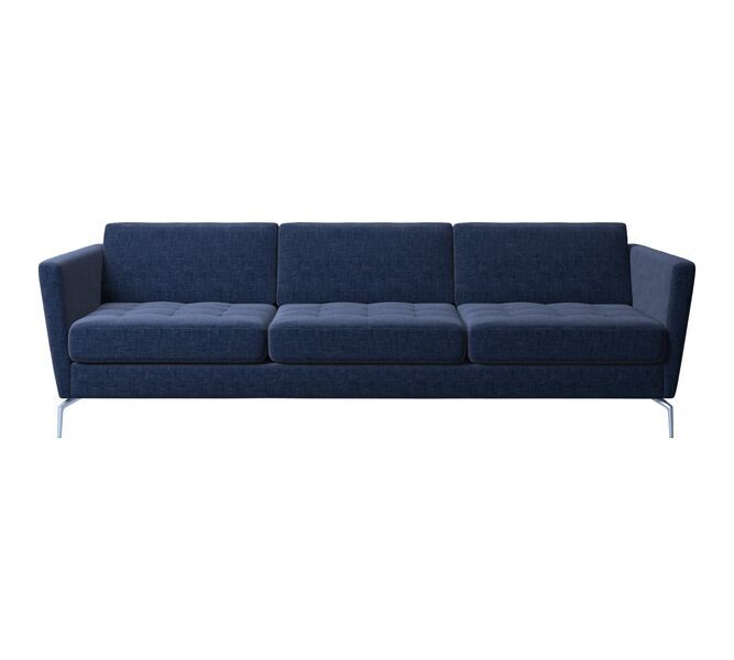 Osaka sofa 3-seater Tomelilla fabric 3144 blue | blue, image 1 of 5