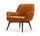 Oscar poltrona Leather bronze | castanho, thumbnail 2 of 4