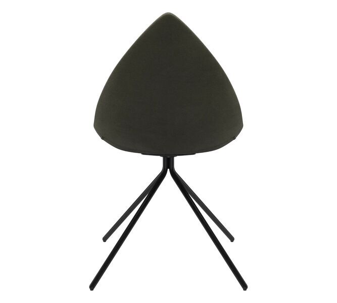 Ottawa dining room chair York-leather Olivgrün | green, image 3 of 4