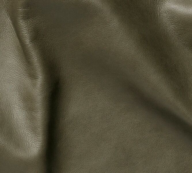 Ottawa dining room chair York-leather Olivgrün | green, image 4 of 4