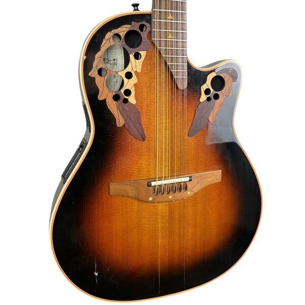 Ovation 1858 Elite 12-String 1997 - Tobacco Burst | Tobacco Burst, image 2 of 5