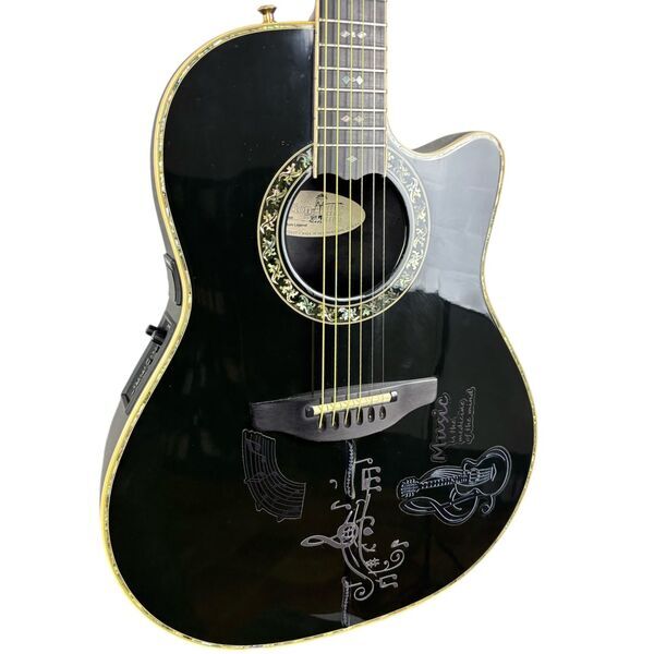 Ovation 1869 Custom Legend 2001 - Black | černá, image 1 of 4