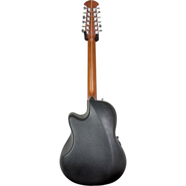 Ovation 2751AX 12-String Standard Balladeer | black, image 4 of 5