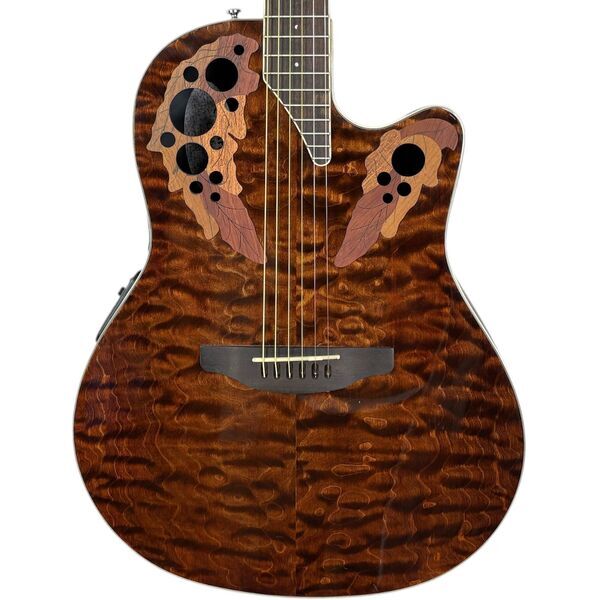Ovation CE48P-TGE Akustik 2018 - Tiger Eye | original, image 1 of 5