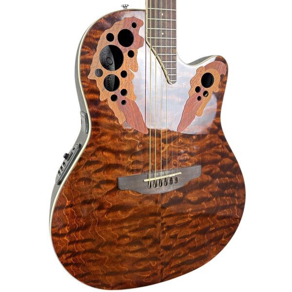 Ovation CE48P-TGE Akustik 2018 - Tiger Eye | original, image 2 of 5