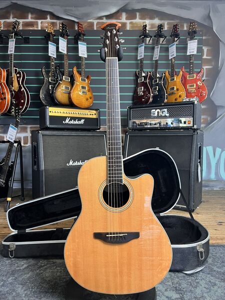 Ovation Celebrity Series CS-24-4-G Gloss Natural 2022 Acoustic Guitar | Gloss Natural, image 1 of 5
