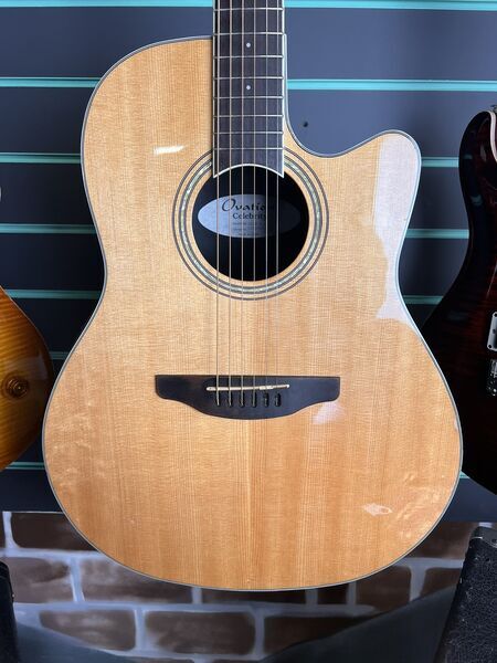 Ovation Celebrity Series CS-24-4-G Gloss Natural 2022 Acoustic Guitar | Gloss Natural, image 4 of 5