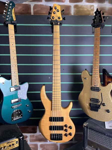 Overwater Inspiration 5 Natural Satin 2016 5 String Electric Bass | Natural Satin, image 2 of 5