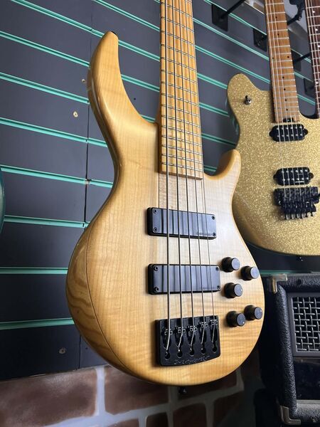 Overwater Inspiration 5 Natural Satin 2016 5 String Electric Bass | Natural Satin, image 3 of 5