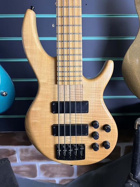 Overwater Inspiration 5 Natural Satin 2016 5 String Electric Bass | Natural Satin, image 4 of 5