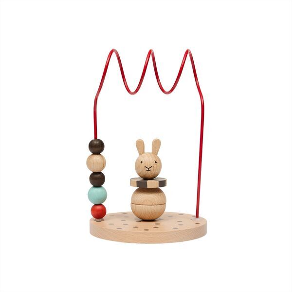 OYOY MINI Circus Rabbit Abakus | multicolored, image 1 of 3