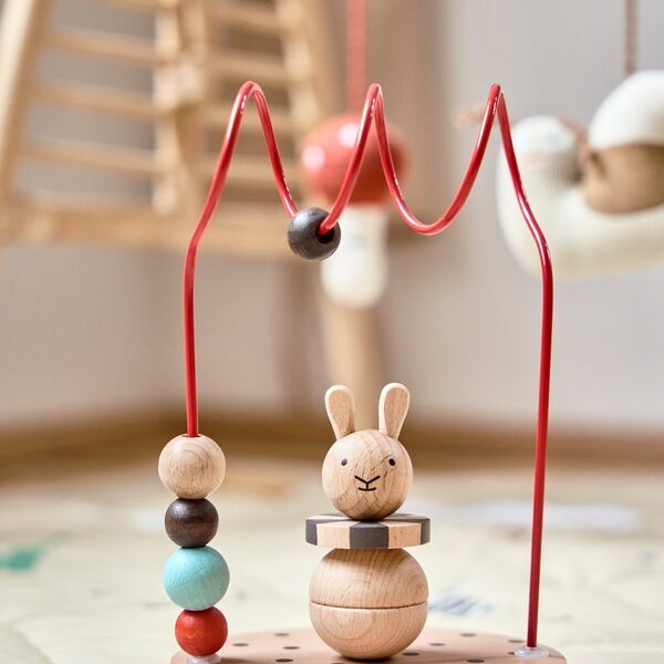 OYOY MINI Circus Rabbit Abakus | multicolored, image 2 of 3