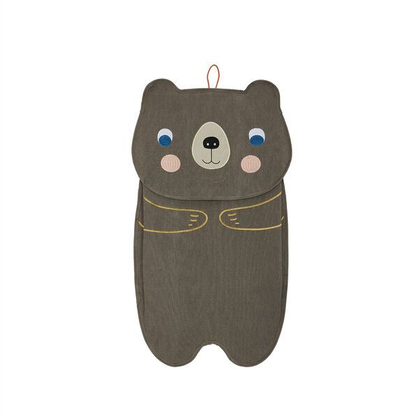 OYOY MINI Darling Bear Wall Storage | brown, image 1 of 2