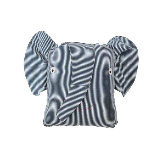 OYOY MINI Erik Elefant Denim Leksak | blå, image 1 of 3