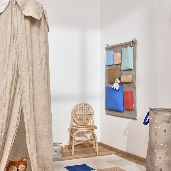 OYOY MINI Foxy Cesto per bucato/contenitore – Grande | beige, image 2 of 3