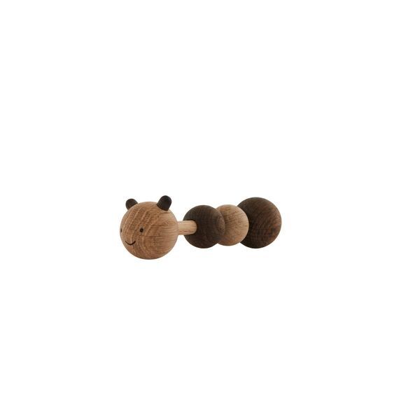 OYOY MINI Larva Skallra | brun, image 1 of 3
