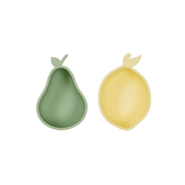 OYOY MINI Lemon & Birnen-Snackschale | grün, image 1 of 3