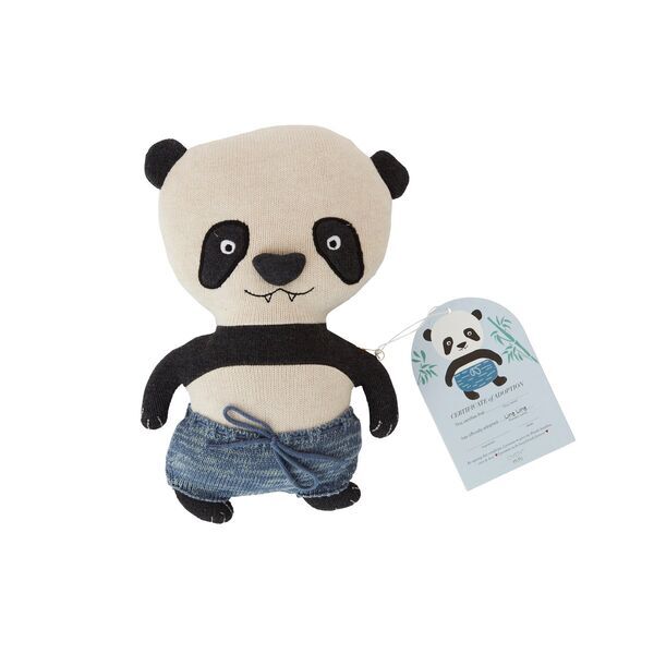 OYOY MINI Ling Ling Pandabjörn | svart, image 1 of 2