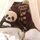 OYOY MINI Ling Ling Pandabjörn | svart, thumbnail 2 of 2