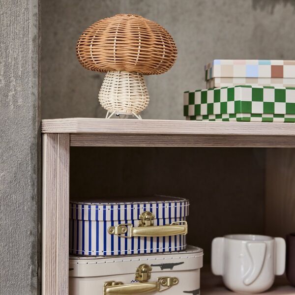 OYOY MINI Mini Suitcase Krokodil & Streifen - Set aus 2 | beige, image 3 of 3