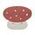 OYOY MINI Mushroom Gestepptes strop | Crvena, thumbnail 1 of 4