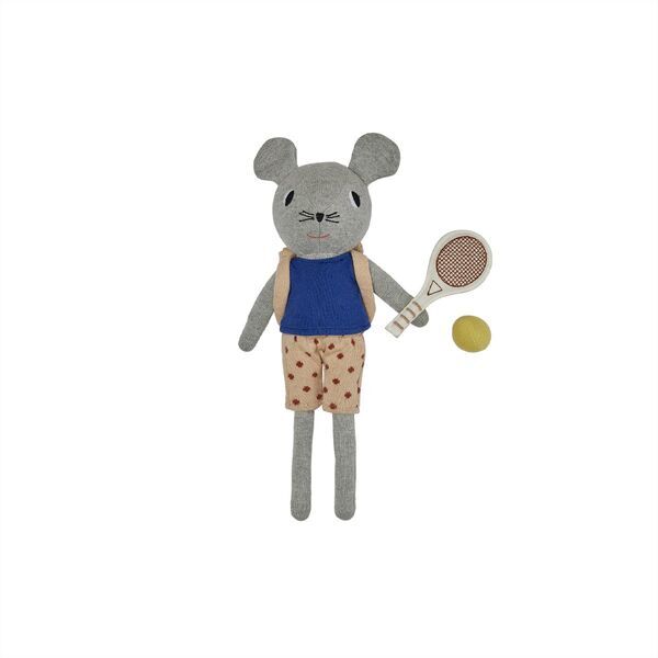 OYOY MINI Nuni Bambola Topo da Tennis | multicolore, image 1 of 3