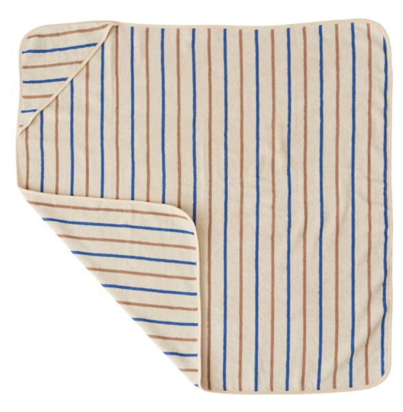 OYOY MINI Raita Hooded Towel | Braun, image 1 of 2
