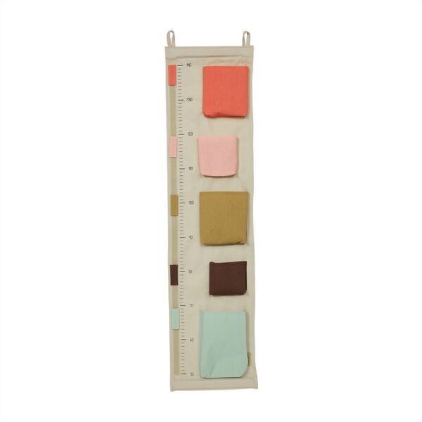 OYOY MINI Saga Growth Chart Storage | pink, image 1 of 3